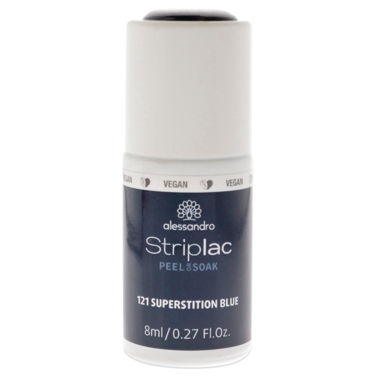 Alessandro Striplac Peel or Soak - 121 Superstition Blue by Alessandro for Women 027 oz Nail Polish