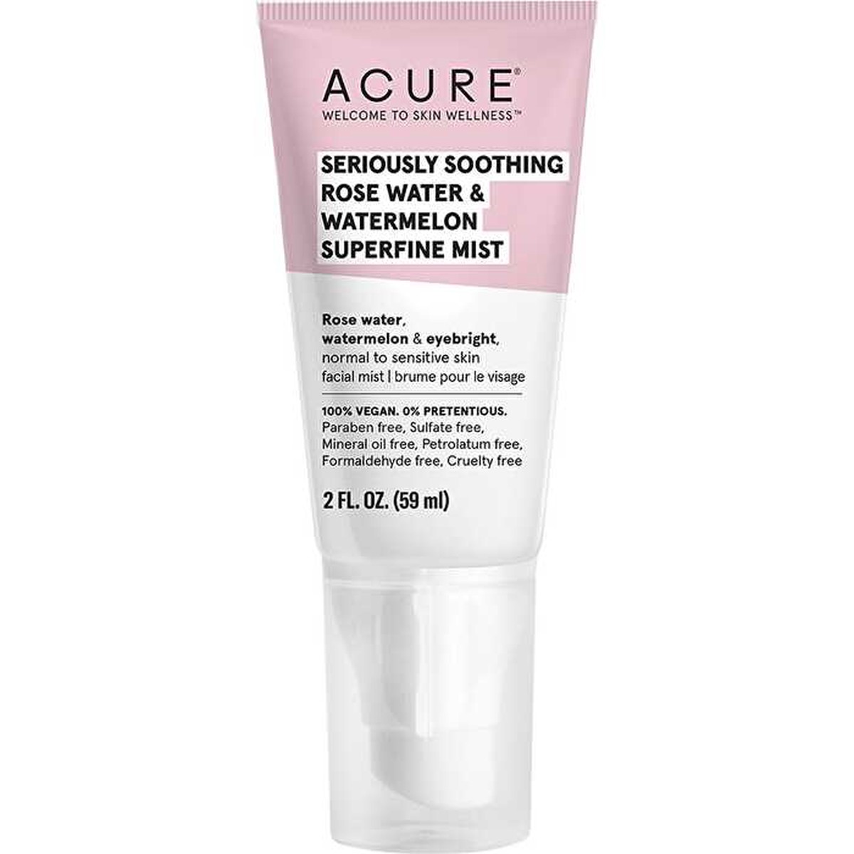 Acure Seriously Soothing Rose Watermelon Superfine Mist 59ml