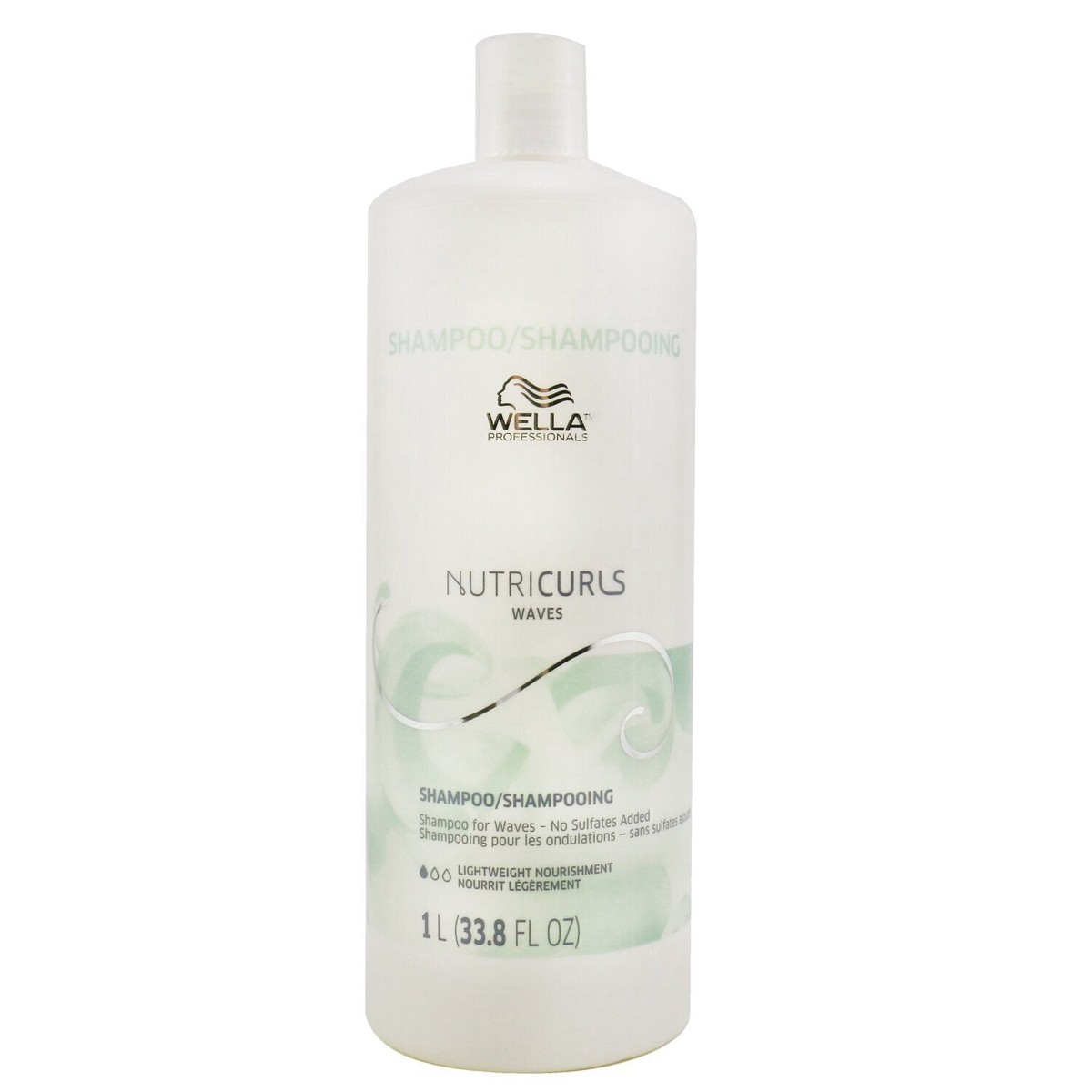 Wella Nutricurls Shampoo (For Waves) 1000ml338oz