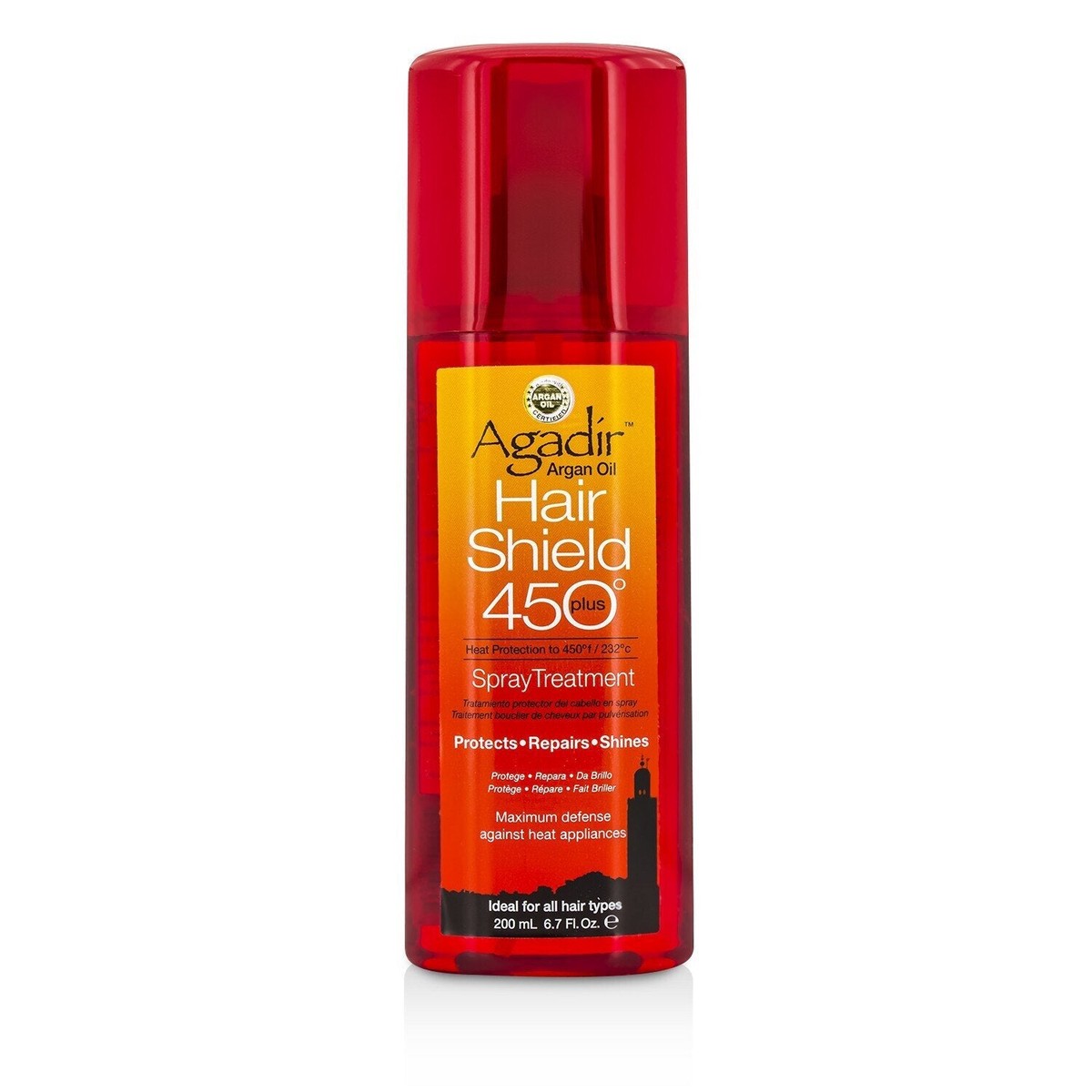 Agadir Argan Oil Hair Shield 450 Plus Spray Treatment (For All Hair Types) 200ml67oz