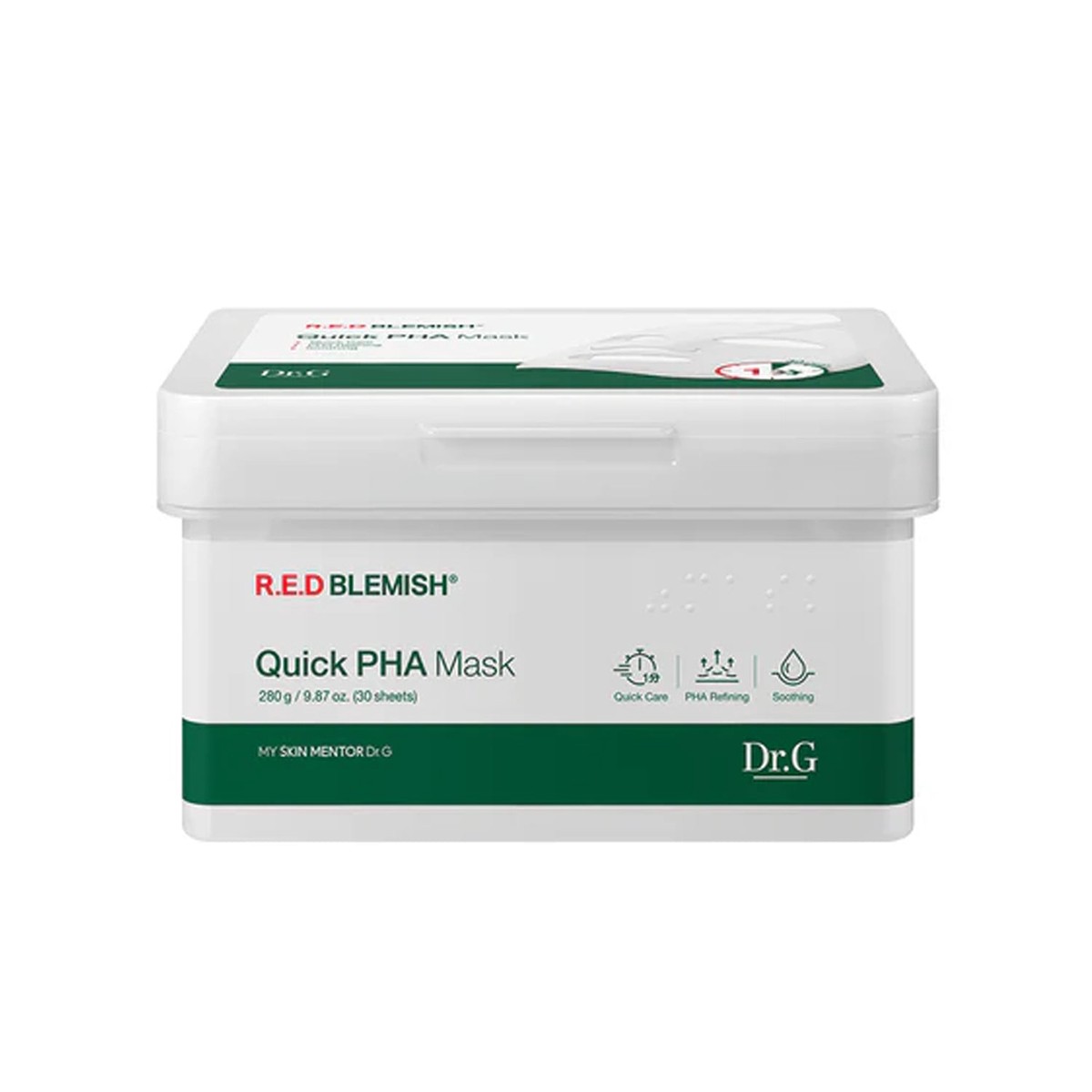 DrG Red Blemish Quick PHA Mask 30 Sheets