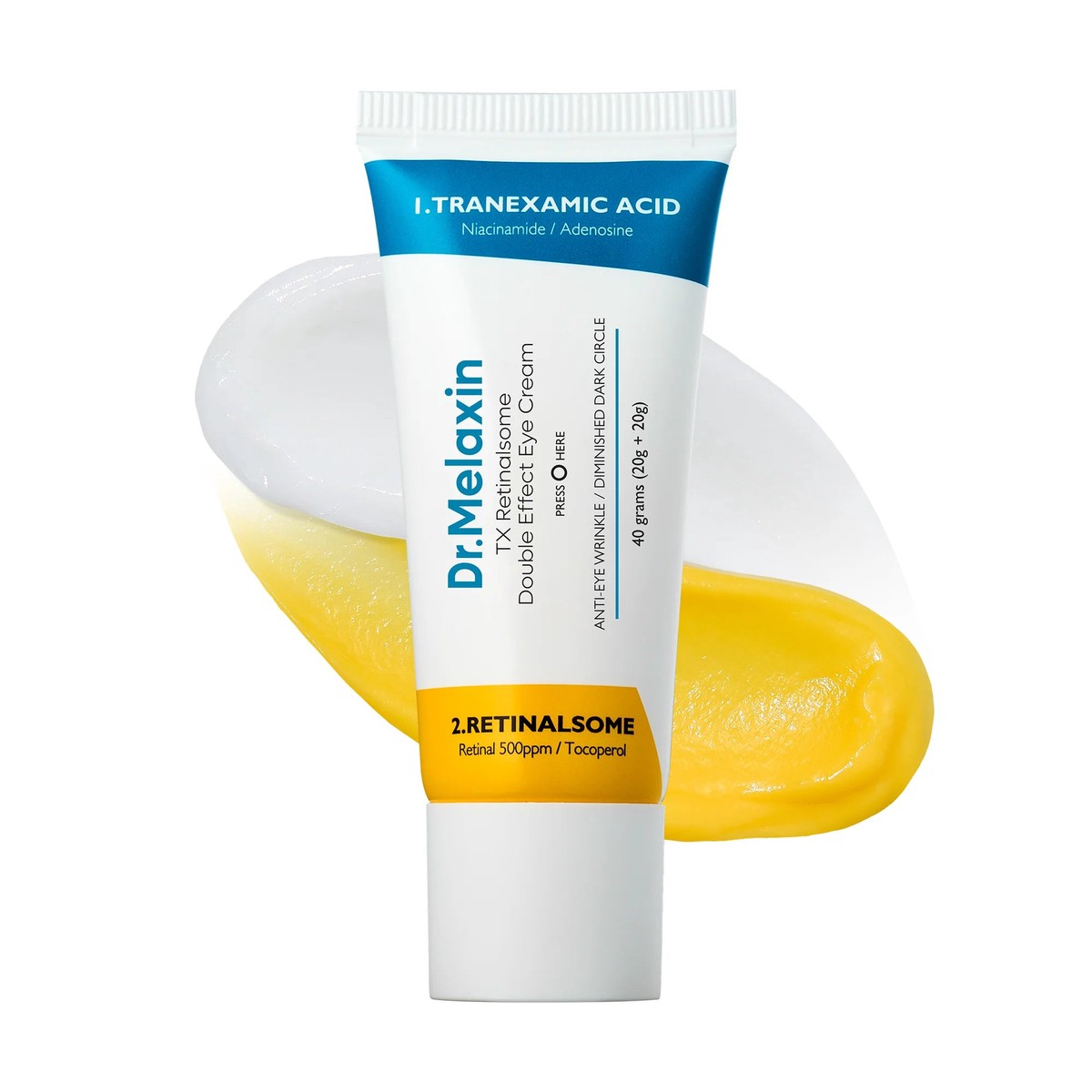 DrMelaxin TX Retinalsome Double Effect Eyecream 40g