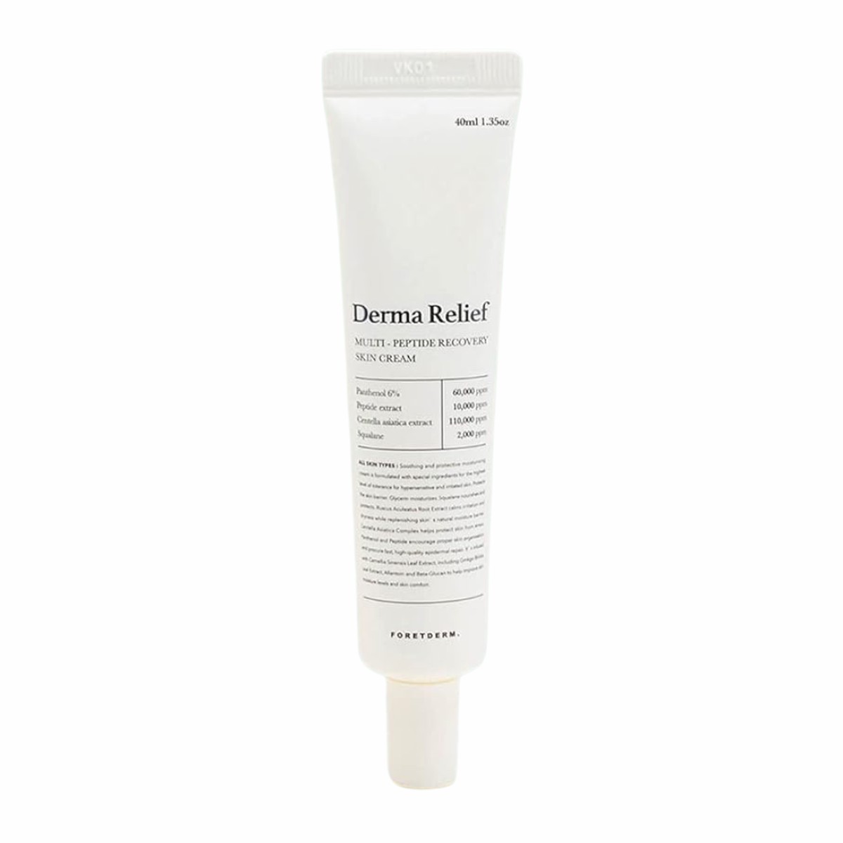 FORETDERM Peptide Derma Relief Cream 40ml