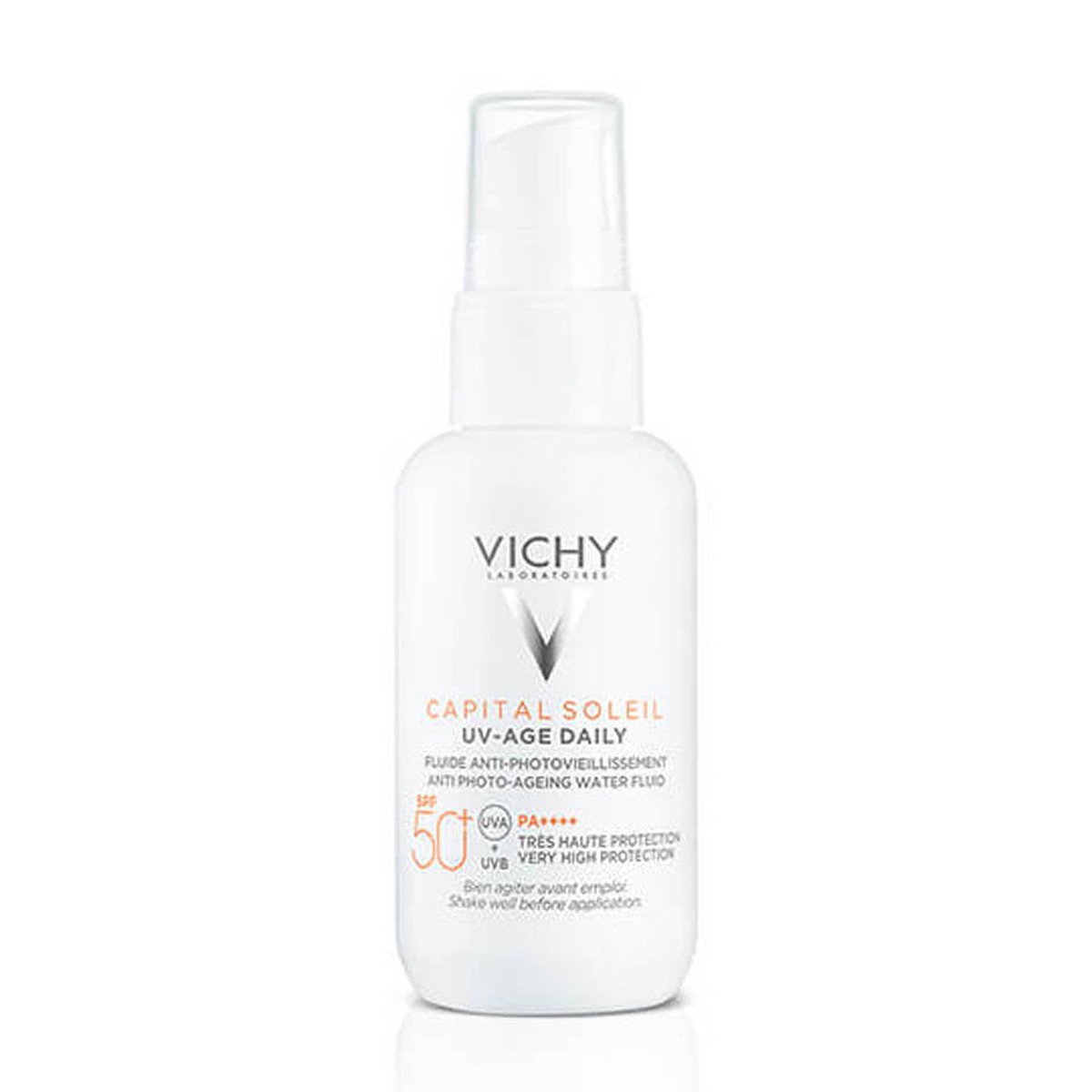 Vichy Capital Soleil Uv Age Daily Spf 50 Invisible Sun Cream With Niacinamide 40ml