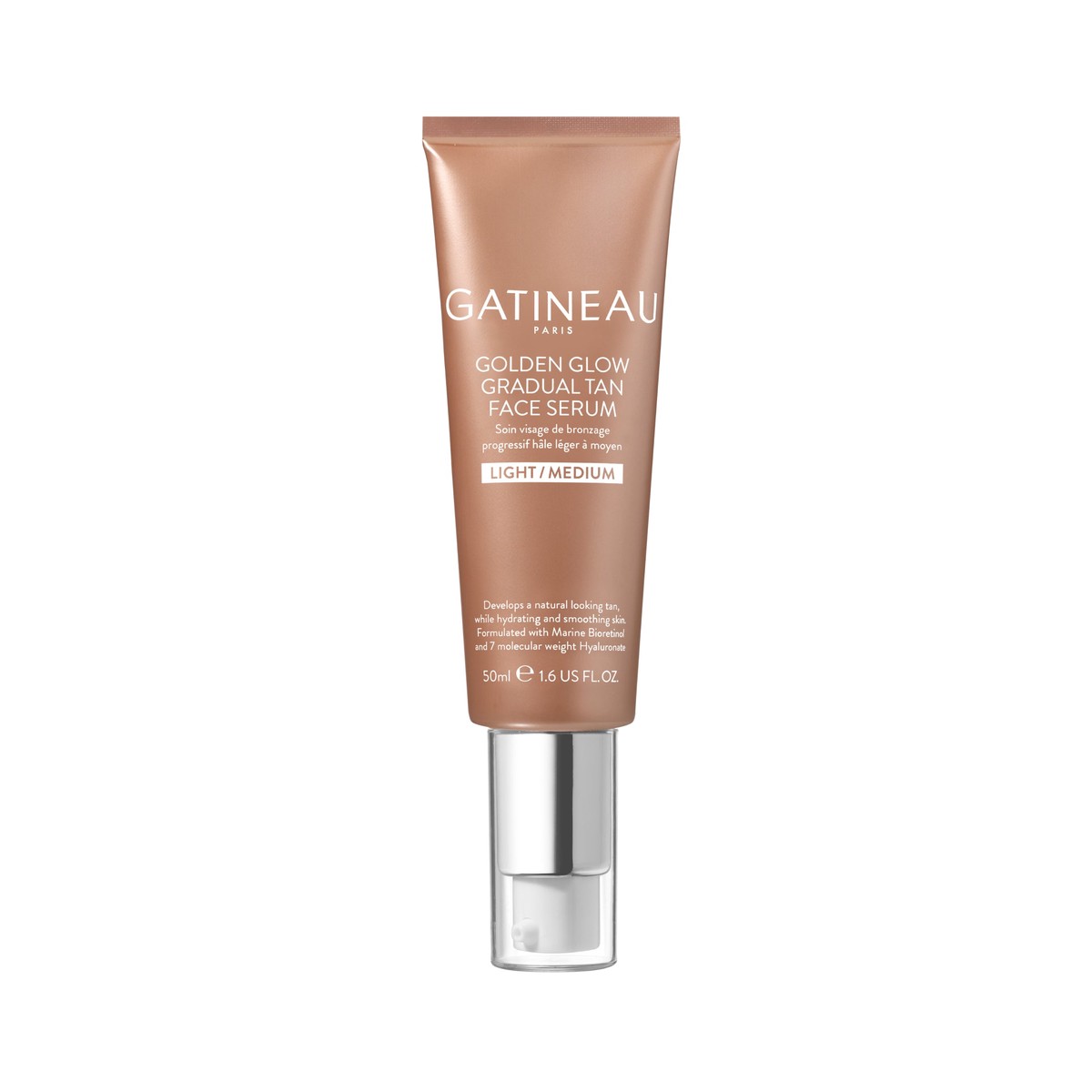 Gatineau Golden Glow Gradual Tan Face Serum LightMedium 50ml