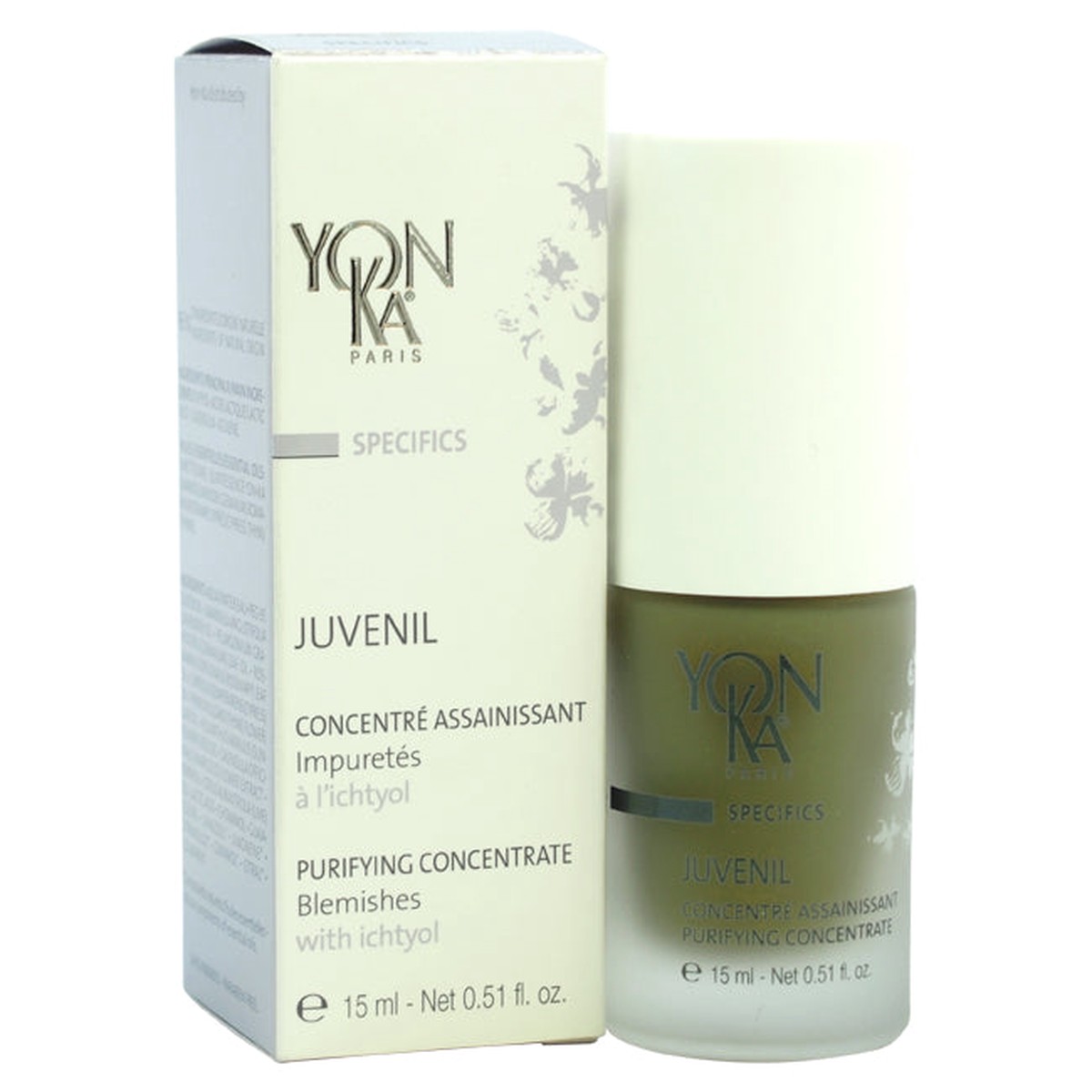 Yonka Juvenil Purifying Concentrate by Yonka for Unisex - 051 oz Serum