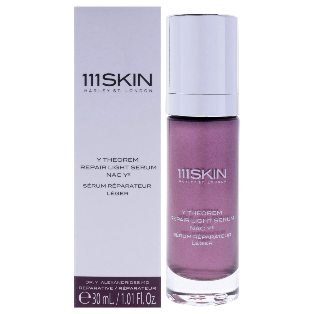 111Skin Y Theorem Repair Light Serum NAC Y2 by 111Skin for Unisex - 101 oz Serum